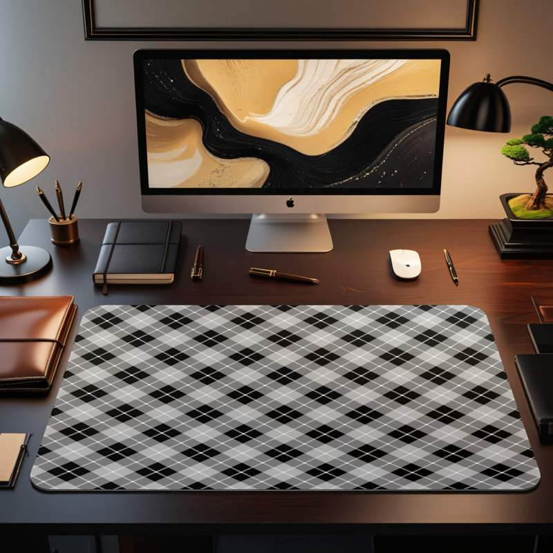 Polyester Desk Pad, 31.5x15.5