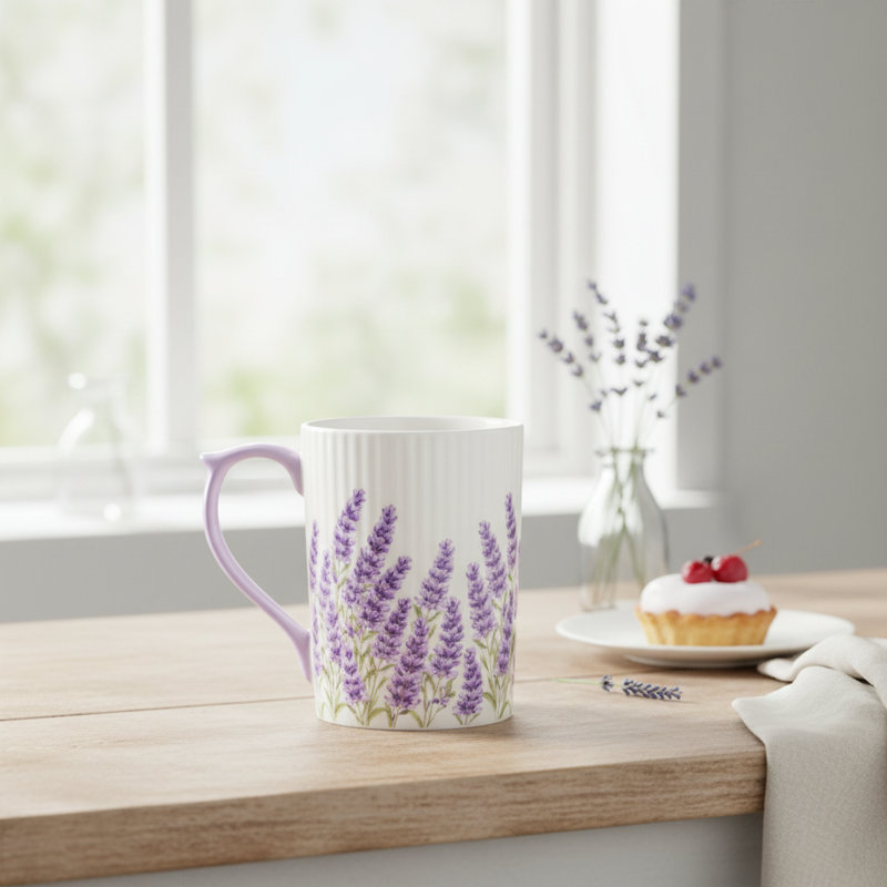 Grande tasse 10 Lylah Strawberry Street, lavande
