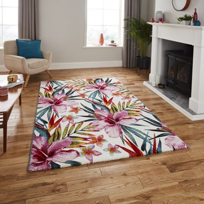 Havana area rug Machine Woven Rectangle Multi coloured