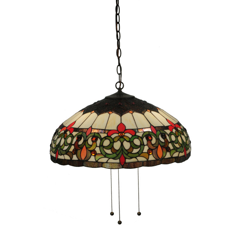 Meyda Tiffany & Stained Glass 3 - Light Chandelier