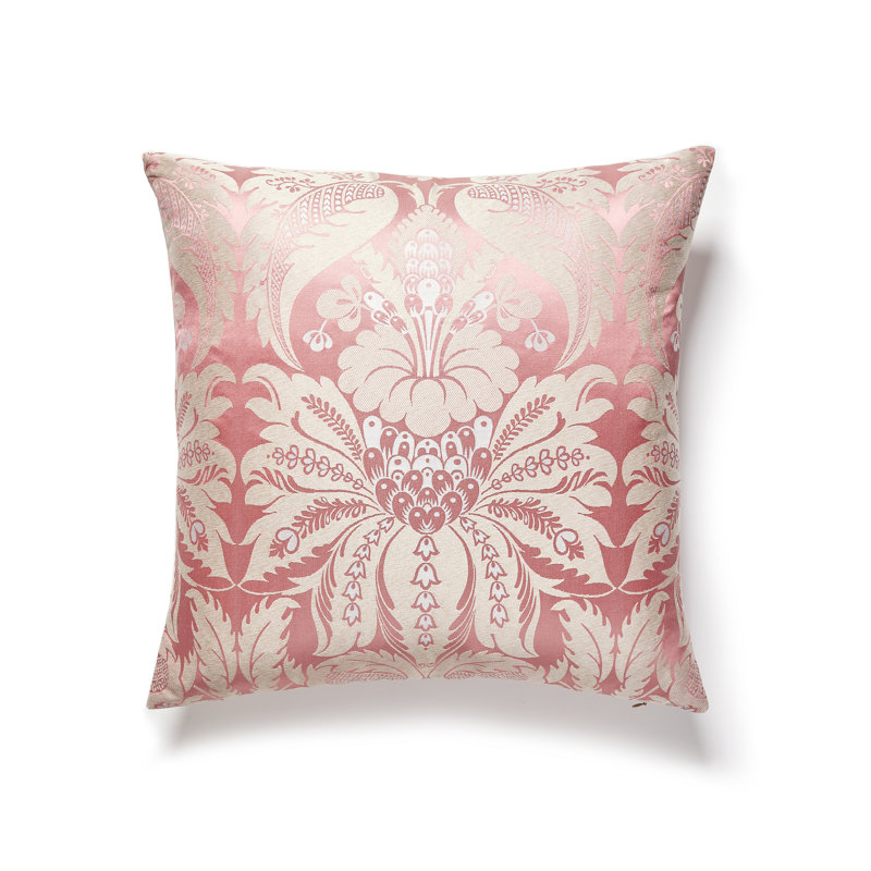 Estate Square Pillow Cover & Insert, Petal