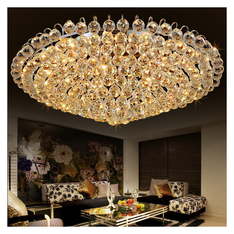 Piffard Crystal Chandelier, 18cm H x 40cm W x 40cm D