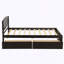 Lit plateforme simple avec rangement-179747620