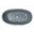 Avalon NativeStone Concrete Freestanding Oval Soaking Bathtub-99186222-113449338