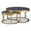 Lunsford Stone Nesting Cocktail Table