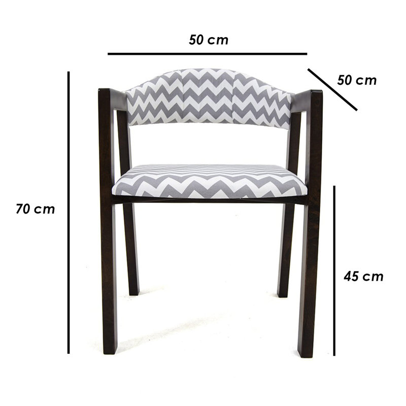 Chaise avec accoudoirs