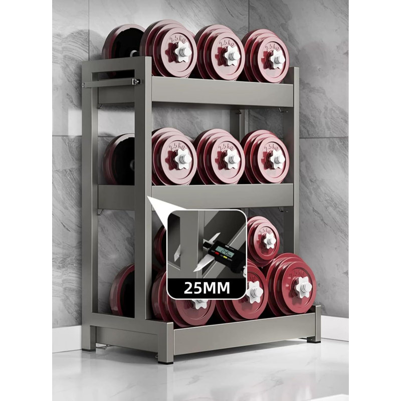 Danelia Freestanding Stainless Steel Spice Rack