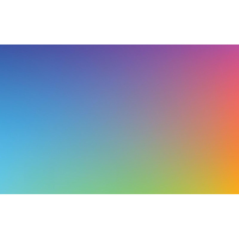 Premium Wallpaper Wall Mural - Gradient Spectrum, 40" L x 60" W