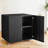 Stylish Mobile Printer Stand With Door, Locking Wheels, And Adjustable Shelves For Letter/Legal/A4-114219140