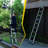 Multi-functional Aluminum Retractable Ladder For Home And Rv, Supports 330 Lbs