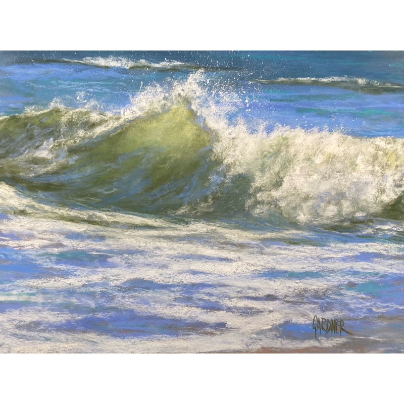 Impermanence Print by Dina Gardner, No Mat, 19" H x 25" W x 2" D, Black Framed Canvas
