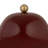 Stoneware Table Lamp with Metal Accent