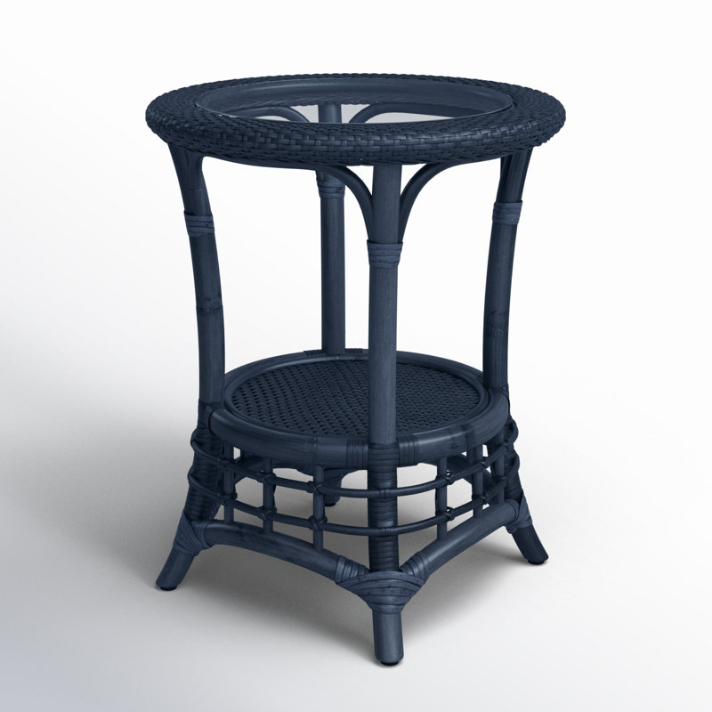 Bridgehampton End Table, Navy