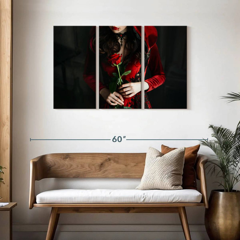 Kelan Lady Vampire, 28" H x 45" W