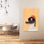 Cool Crocodile In Sunglasses Modern Alligator Crocodile Wall Art Print by Mathieu - Wrapped Canvas Print-1957857112