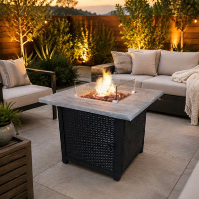 Square Propane Smokeless