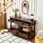 Retro Multifunctional Console Table