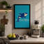 Leaping Orca Coastal - Wrapped Canvas-1151697610-1151697614