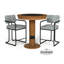 Table bistro 30 po Prohibition Series par RAM Game Room-105469379