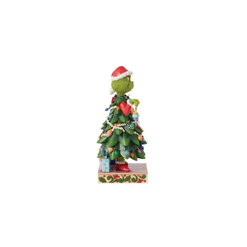 Figurine Dr Seuss le Grinch Jim Shore Grinch Grinch habillé en arbre