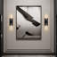 Khuyen 2-Light Wallchiere Thickened Glass Wall Light Wall Mounted Sconce (Set of 2)-1539836497