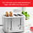 ZWILLING Enfinigy 4-Slice Toaster, Extra Wide 1.5" Slots for Bagels and Toast-55931437