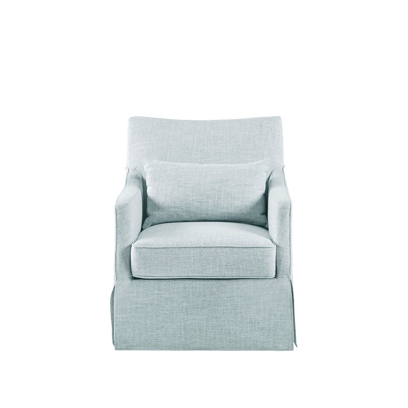 Chaise pivotante à jupe
