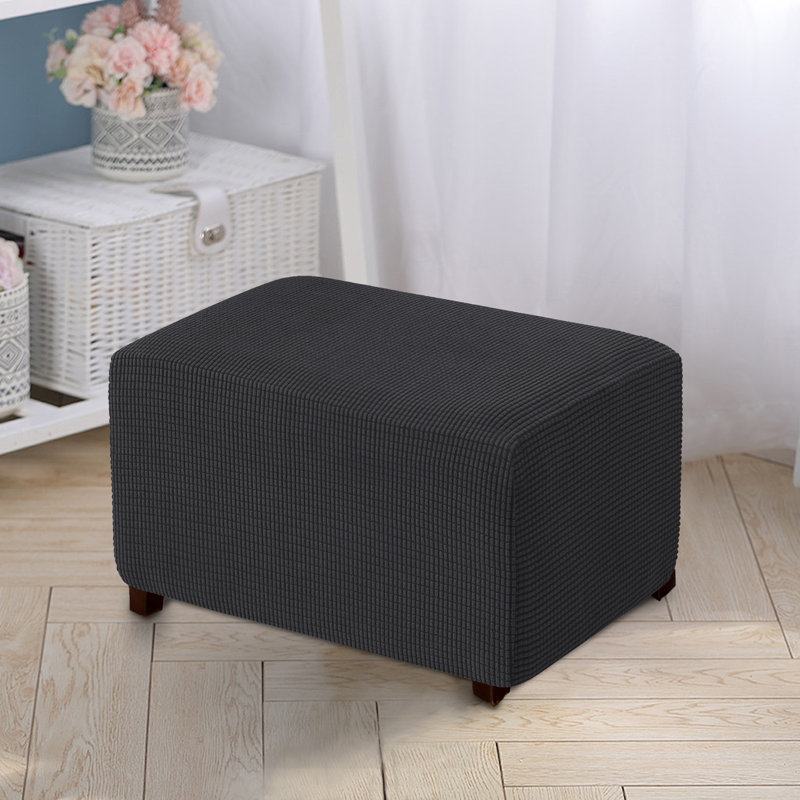 Zuniga Box Cushion Slipcover, Grey Polyester blend