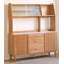 Armoire alimentaire Nordic Red Oak