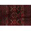 Tapis noir unique de 3 pi 4 po x 6 pi 1 po