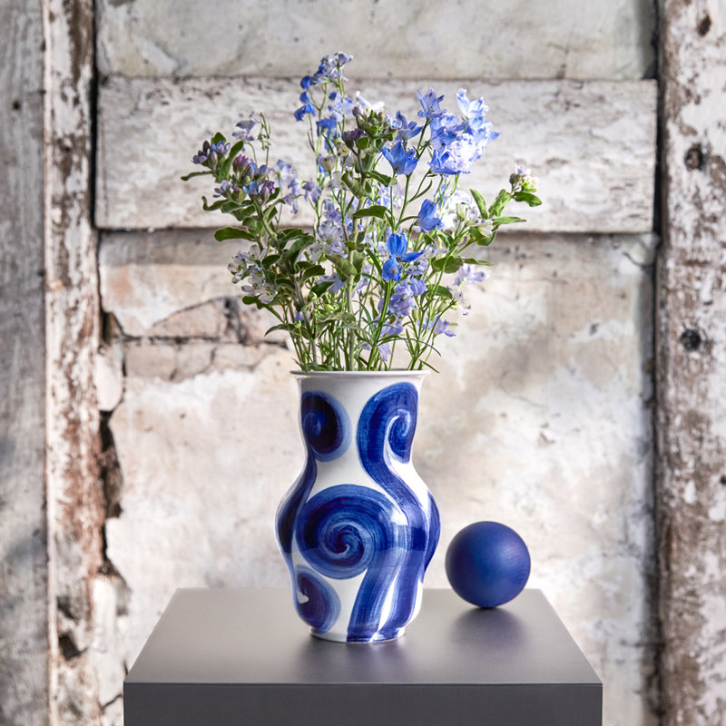 Tulle Earthenware Table Vase