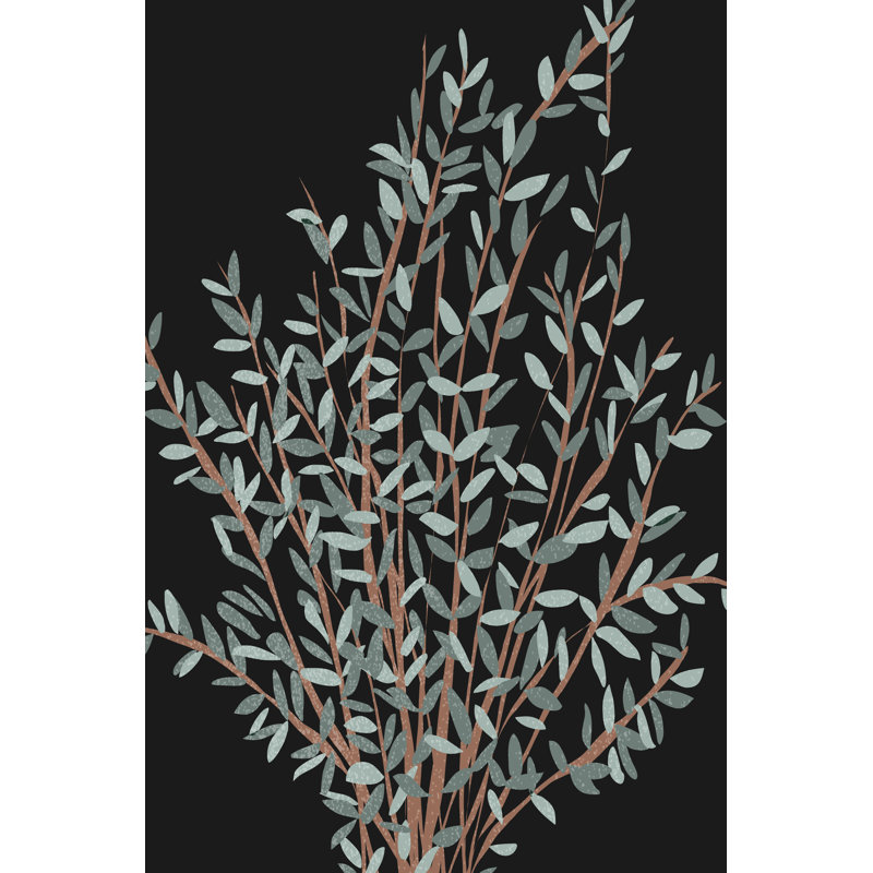 Gunni Eucalyptus I by Melissa Wang - Wrapped Canvas Painting, 30cm H x 20cm W x 3.8cm D