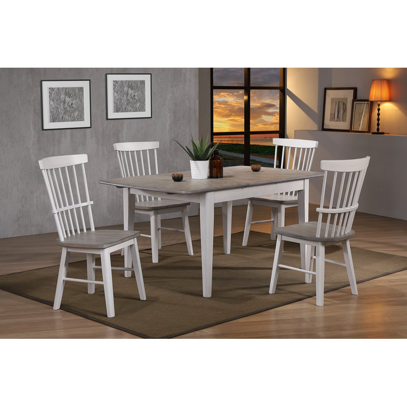 Rohith Extendable Solid Wood Base Dining Table