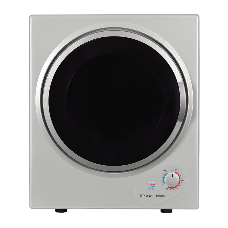 Russell Hobbs Rh3vtd800s 2.5kg Compact Vented Tumble Dryer In Silver