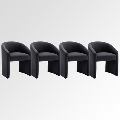 Halley Velvet Upholstered Dining Chair