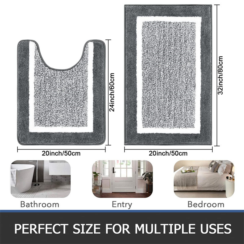 Rodela Non-Slip Bath Rug