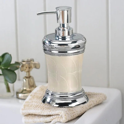 Bouteille en acier inoxydable pour distributeur de savon liquide pour salle de bain et évier de cuisine - contient du savon, de la lotion et du désinfectant