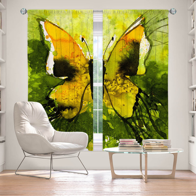 Room Darkening Curtain Pair, 40" W x 82" L