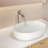 Single Hole Bathroom Faucet with Drain Assembly-115720983