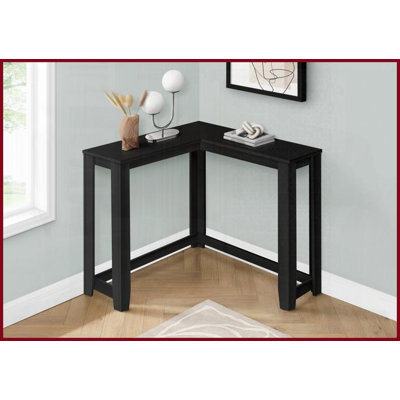 Table basse d'angle peu encombrante - Design contemporain stratifié blanc pour le salon et amp; Chambre à coucher