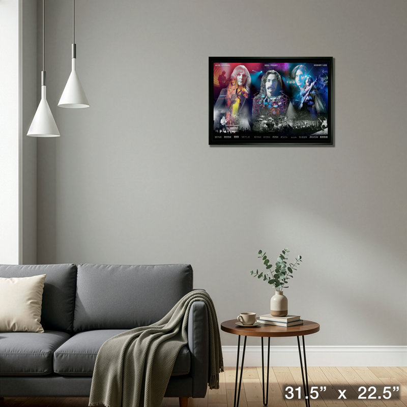 RUSH - Toile encadrée 20 x 29