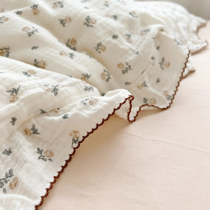 Cute Muslin Cotton Kids Pillowcase
