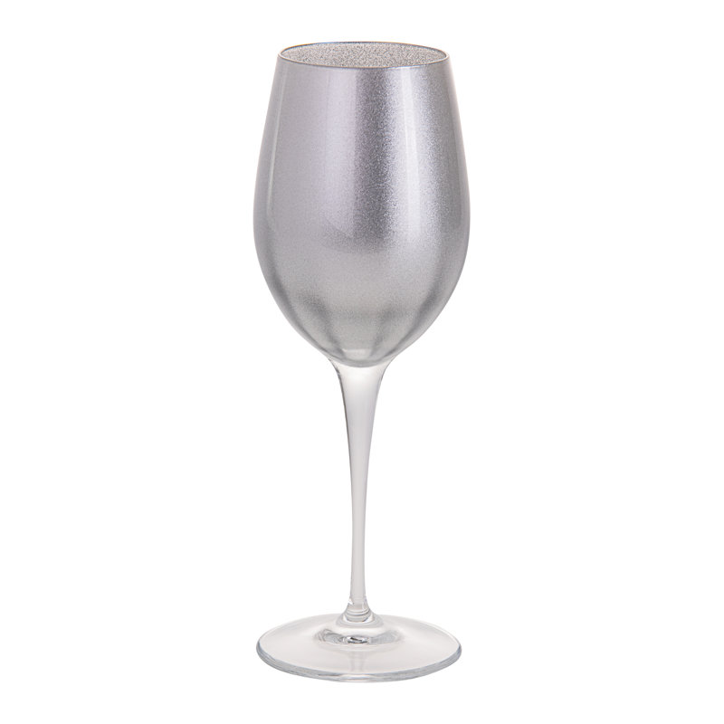 Verre à vin à tige Rodgers, Argent, Verre à bière
