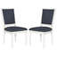 Chaise d'appoint en lin Moneta crème-16763452