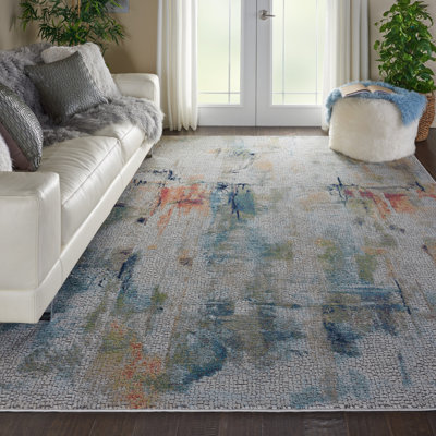 Hitton Abstract Area Rug