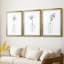 Spring Trio I - Impression personnalisée de qualité supérieure avec cadre mat - 3 pièces-1292935915-1292935913