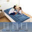 Matelas de sol japonais pliable et confortable - Lit futon pour lit simple Tatami, bleu marine-125156601-125156604