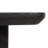 Mango Wood Console Table With Sculptural U-Shaped Legs