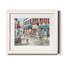 Café pittoresque - peinture encadrée-340469613-340469605