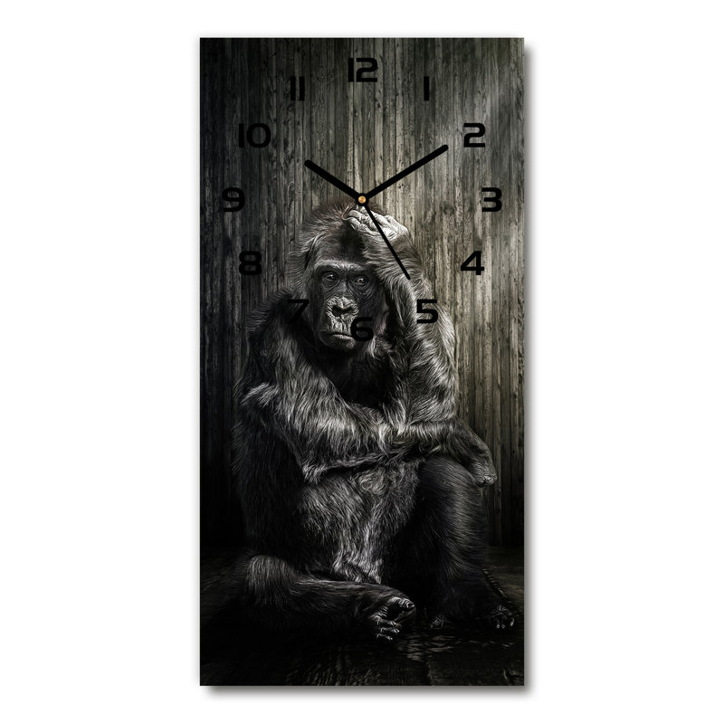 Javionne Glass Wall Clock